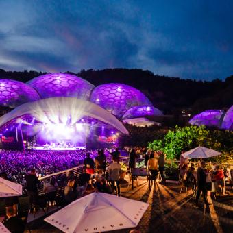 Veiw of gig from Sessions Plus viewing platform